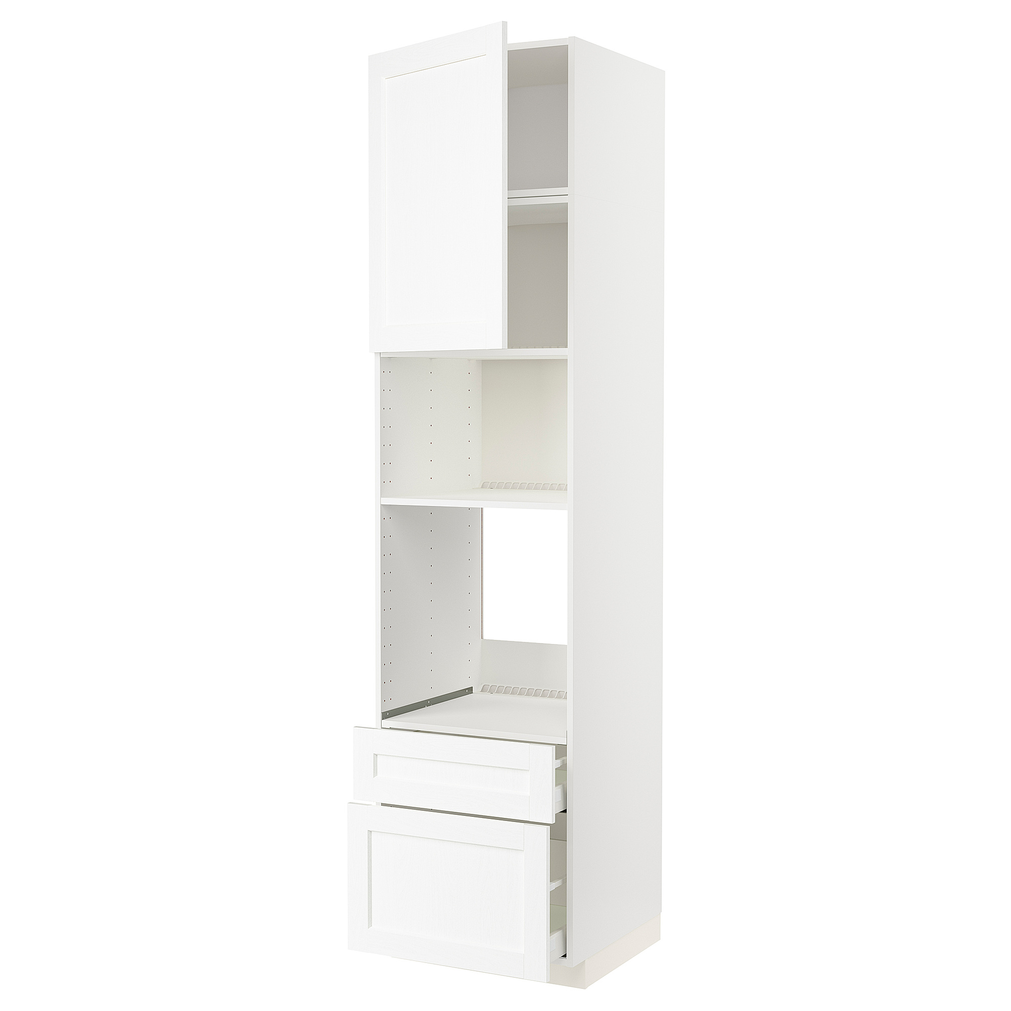 METOD/MAXIMERA high cabinet f built-in appliances