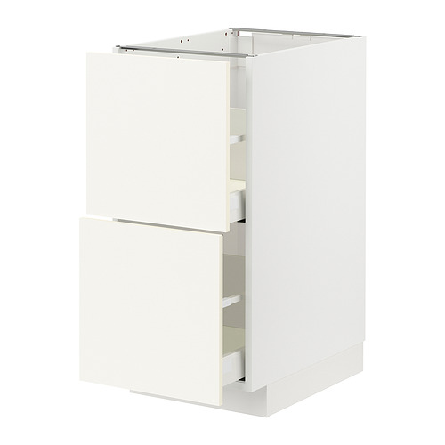 METOD/MAXIMERA base cb 2 fronts/2 high drawers