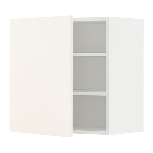 METOD wall cabinet with shelves