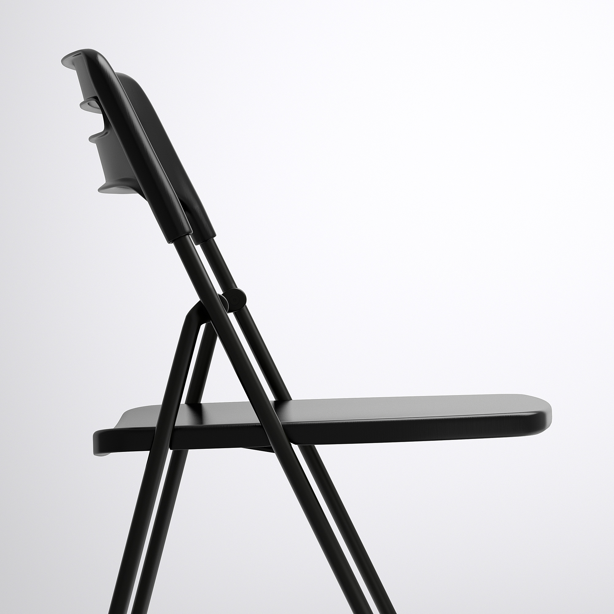 NISSE folding chair, black IKEA Hong Kong and Macau