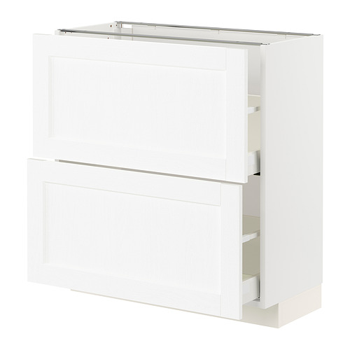 METOD/MAXIMERA base cabinet with 2 drawers