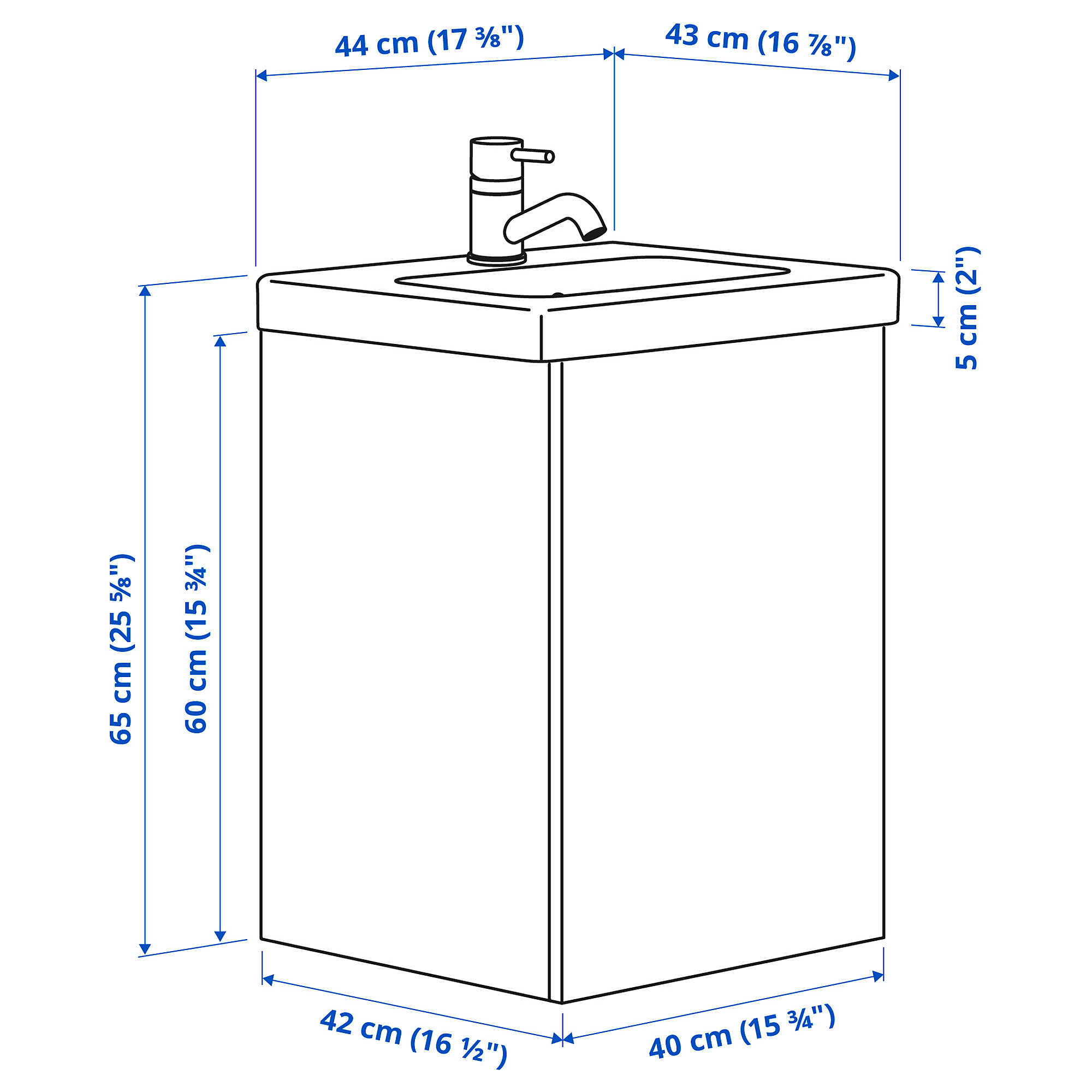 TVÄLLEN/ENHET wash-stnd w door/wash-basin/tap