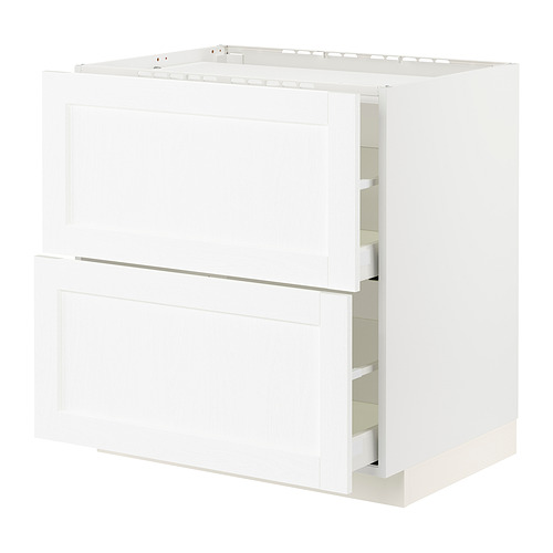 METOD/MAXIMERA base cab f hob/2 fronts/2 drawers