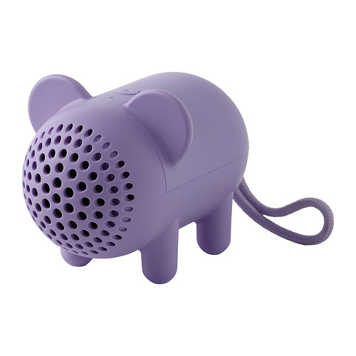 GREJSIMOJS - portable Bluetooth speaker, mouse/purple | IKEA Hong Kong and Macau - PE997857_S4