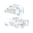 GRÖNLID 2-seat sofa-bed