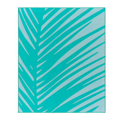 GRACIÖS rug, 133x160 cm, turquoise