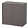 EKET - 雙門貯物櫃連層板, 深灰色 | IKEA 香港及澳門 - PE615063_S1