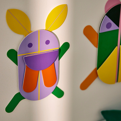 GREJSIMOJS 牆面裝飾 2件裝