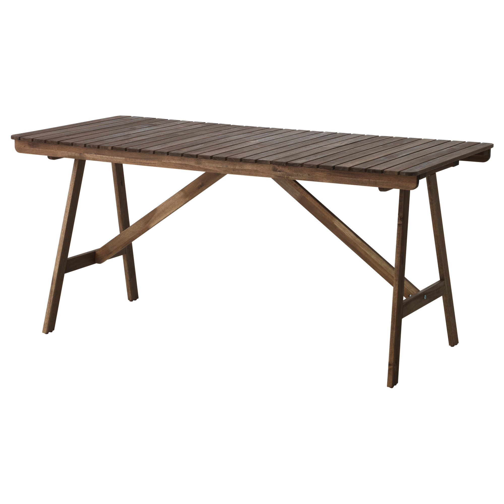 Falholmen Table Outdoor Light Brown Stained Ikea Hong Kong