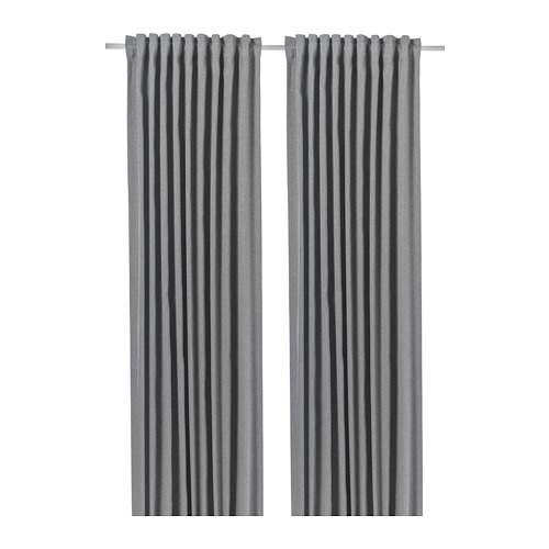 BLÅHUVA room darkening curtains, 1 pair