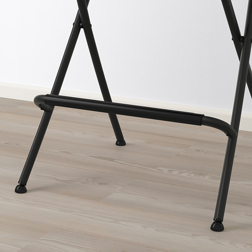 FRANKLIN bar stool with backrest, foldable