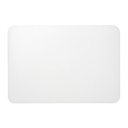 PLÖJA - desk pad, 65x45 cm, white/transparent | IKEA Hong Kong and Macau