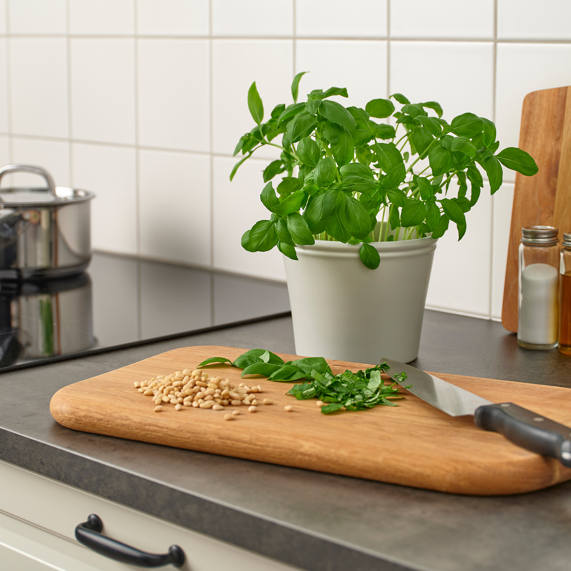 KÖRSBÄRSBJÖRK plant pot