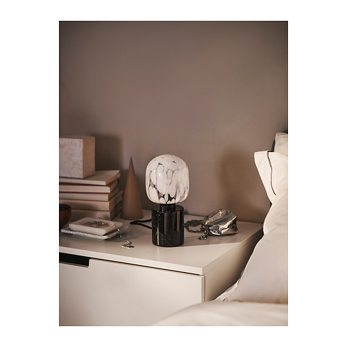 MARKFROST/MOLNART table lamp with light bulb