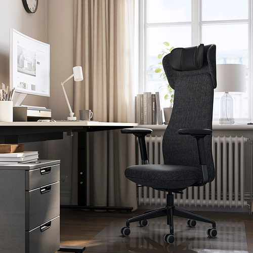 GRÖNFJÄLL office chair with arm/headrest