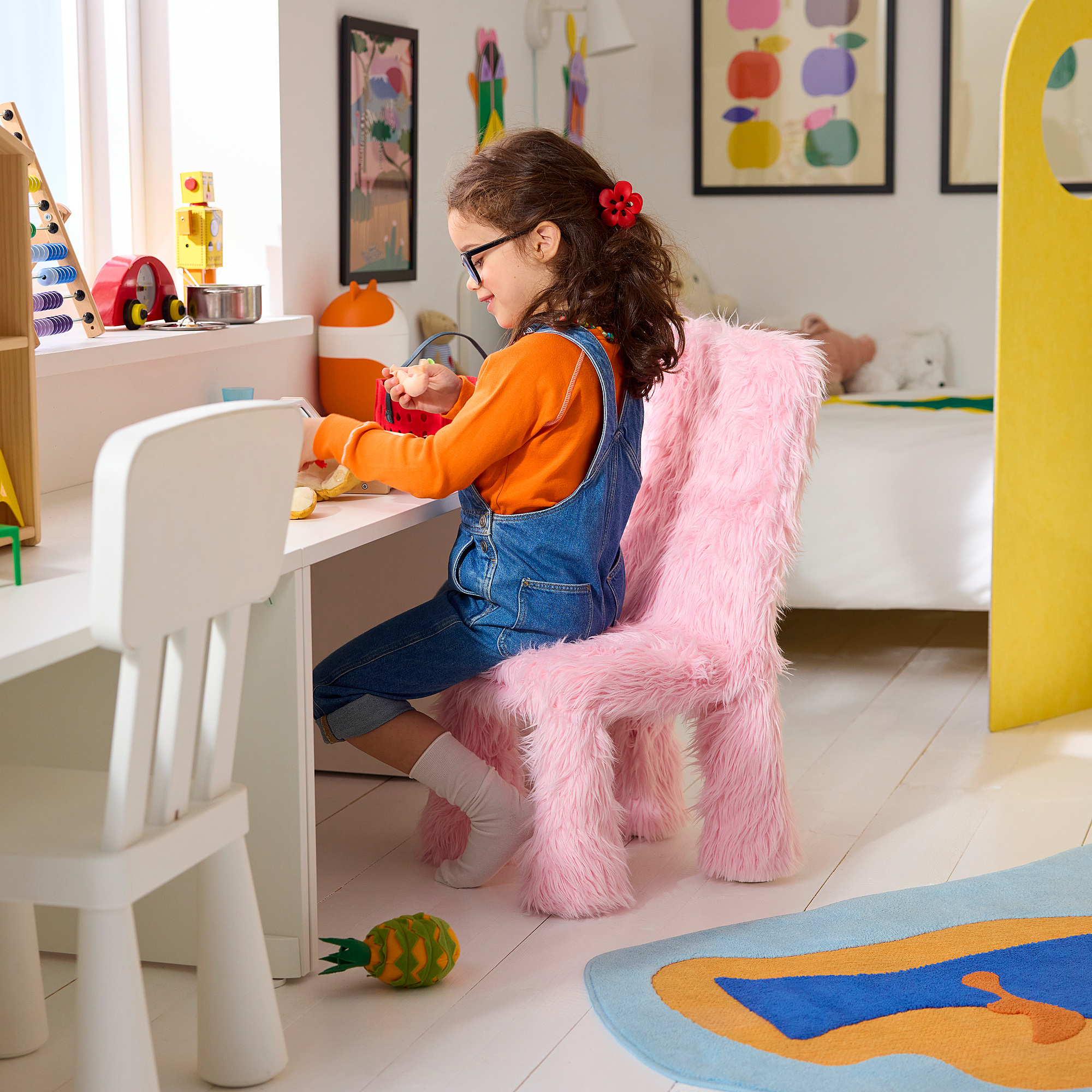 GREJSIMOJS cover for children's chair