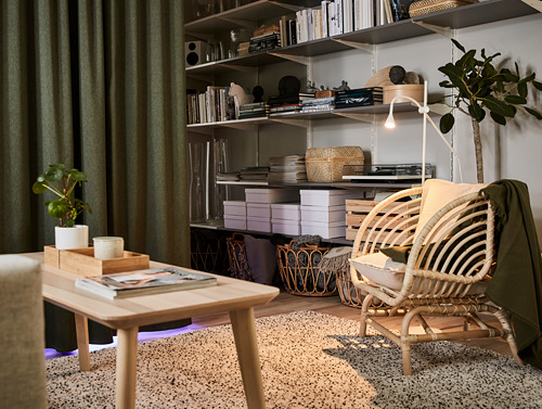 NÄVLINGE LED floor/read lamp