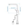 TÄMNAREN kitchen mixer tap w sensor