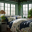KRONBUSKE duvet cover and 2 pillowcases