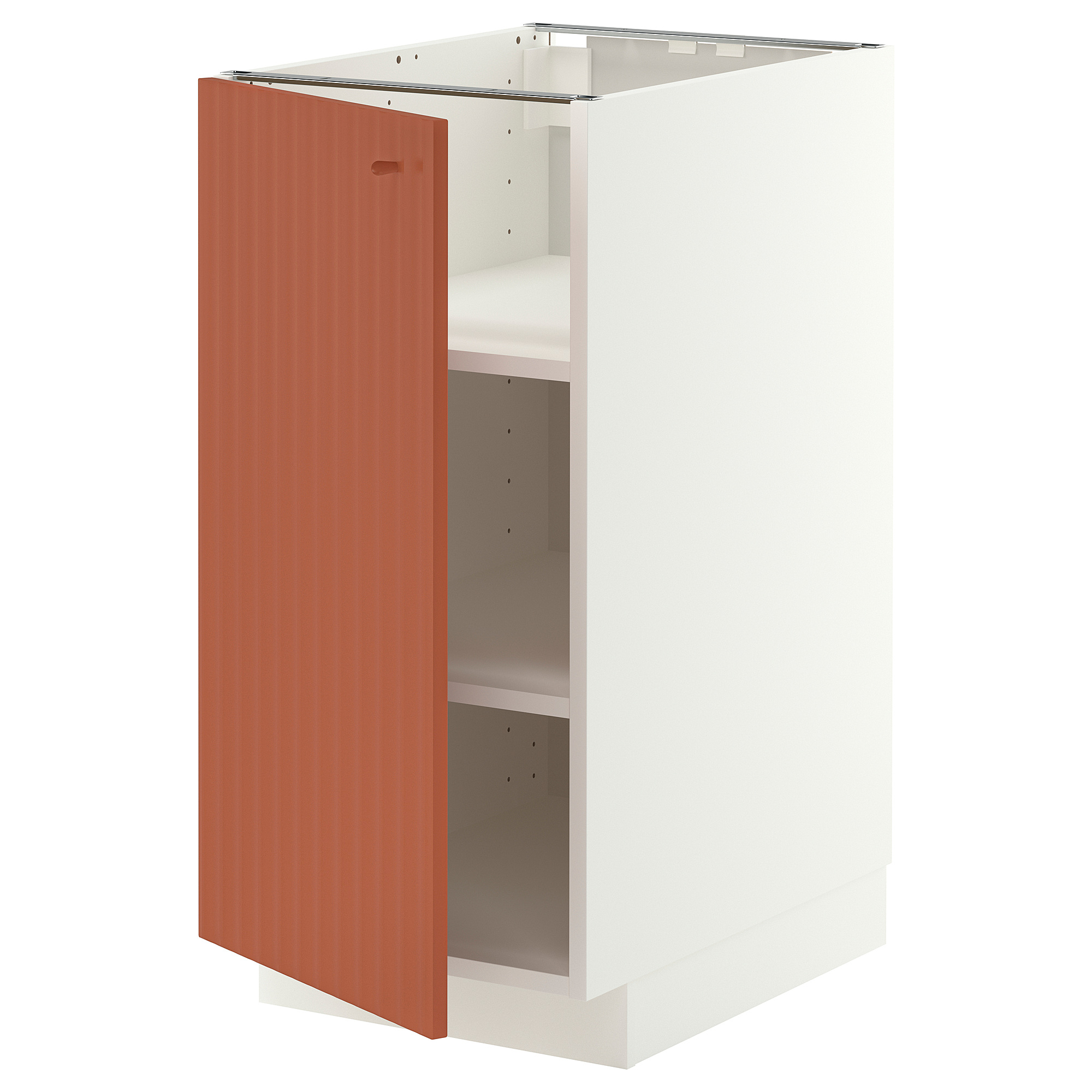 METOD base cabinet with shelves