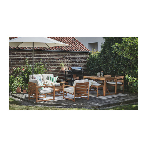 NÄMMARÖ 4-seat conversation set, outdoor