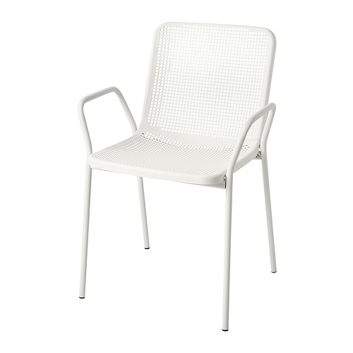 TORPARÖ chair with armrests, outdoor