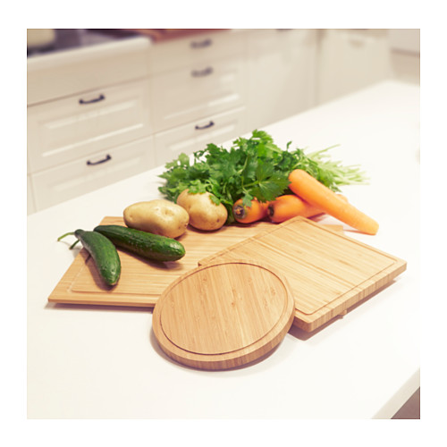 OLEBY chopping board, set of 3
