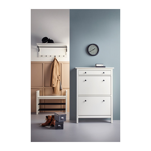 HEMNES 長凳連鞋架