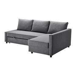 FRIHETEN - corner sofa-bed with storage 