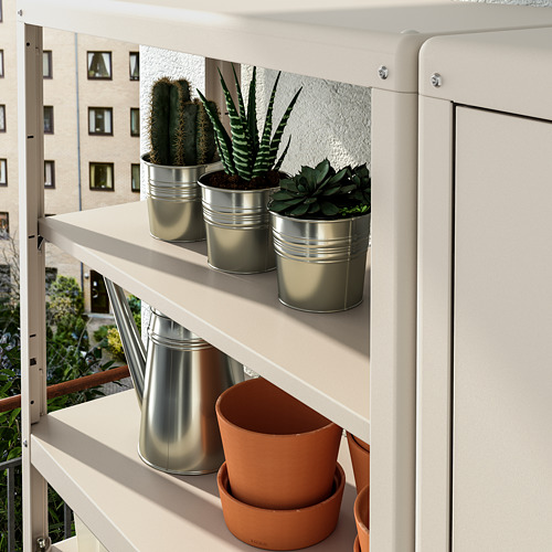 KOLBJÖRN shelving unit with cabinet