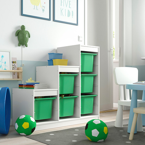 TROFAST storage combination with boxes