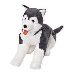 ikea dog plush
