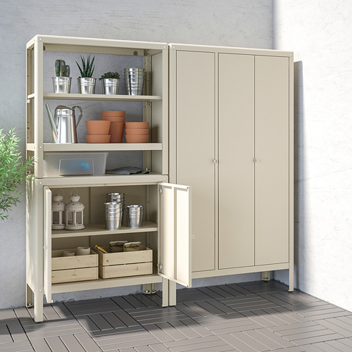 KOLBJÖRN shelving unit with 2 cabinets