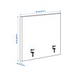 MITTZON acoustic screen for desk