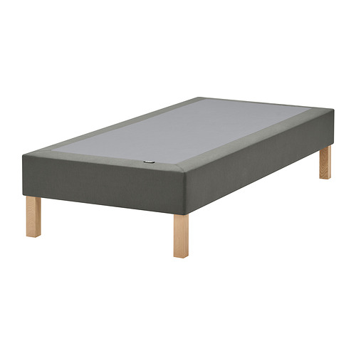 LYNGÖR slatted mattress base with legs