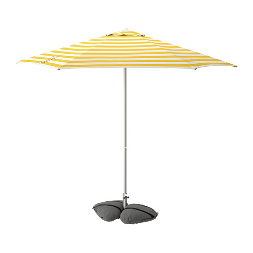 IGGÖN/HÖGÖN parasol with base