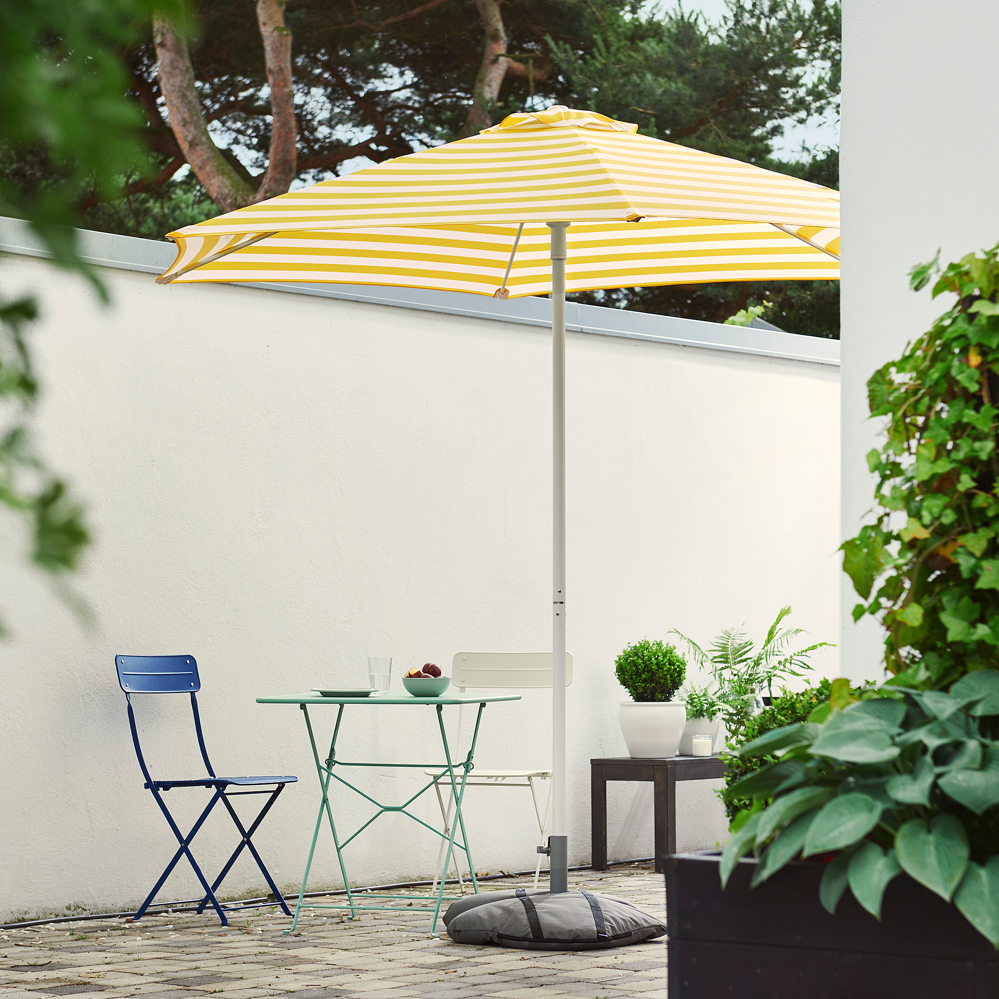 IGGÖN/HÖGÖN parasol with base