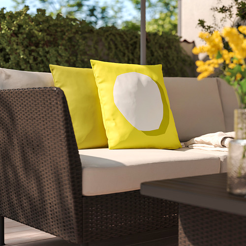 HJÄRTERÖ/GULLBERGSÖ cushion, set of 2