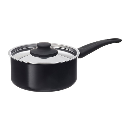 HEMLAGAD saucepan with lid