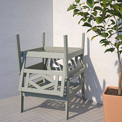 BONDHOLMEN - 戶外扶手椅, 染灰色/Frösön/Duvholmen 米黃色 | IKEA 香港及澳門 - PE769806_S3