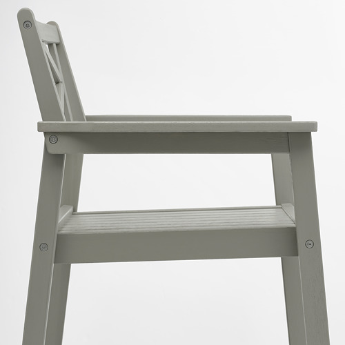 BONDHOLMEN chair with armrests, outdoor