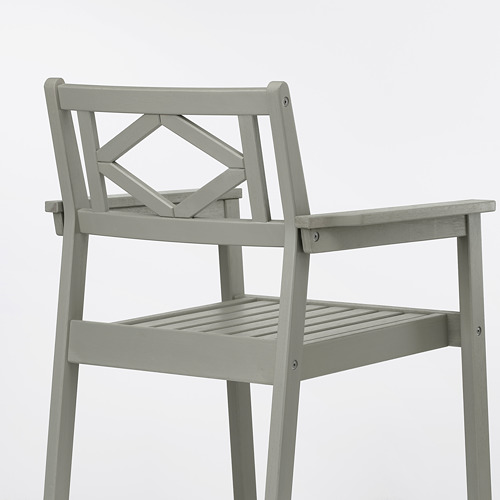 BONDHOLMEN chair with armrests, outdoor