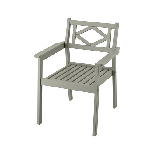 BONDHOLMEN chair with armrests, outdoor