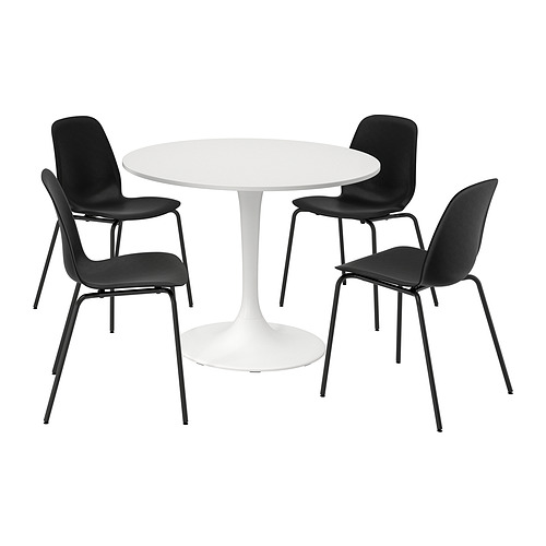 LIDÅS/DOCKSTA table and 4 chairs
