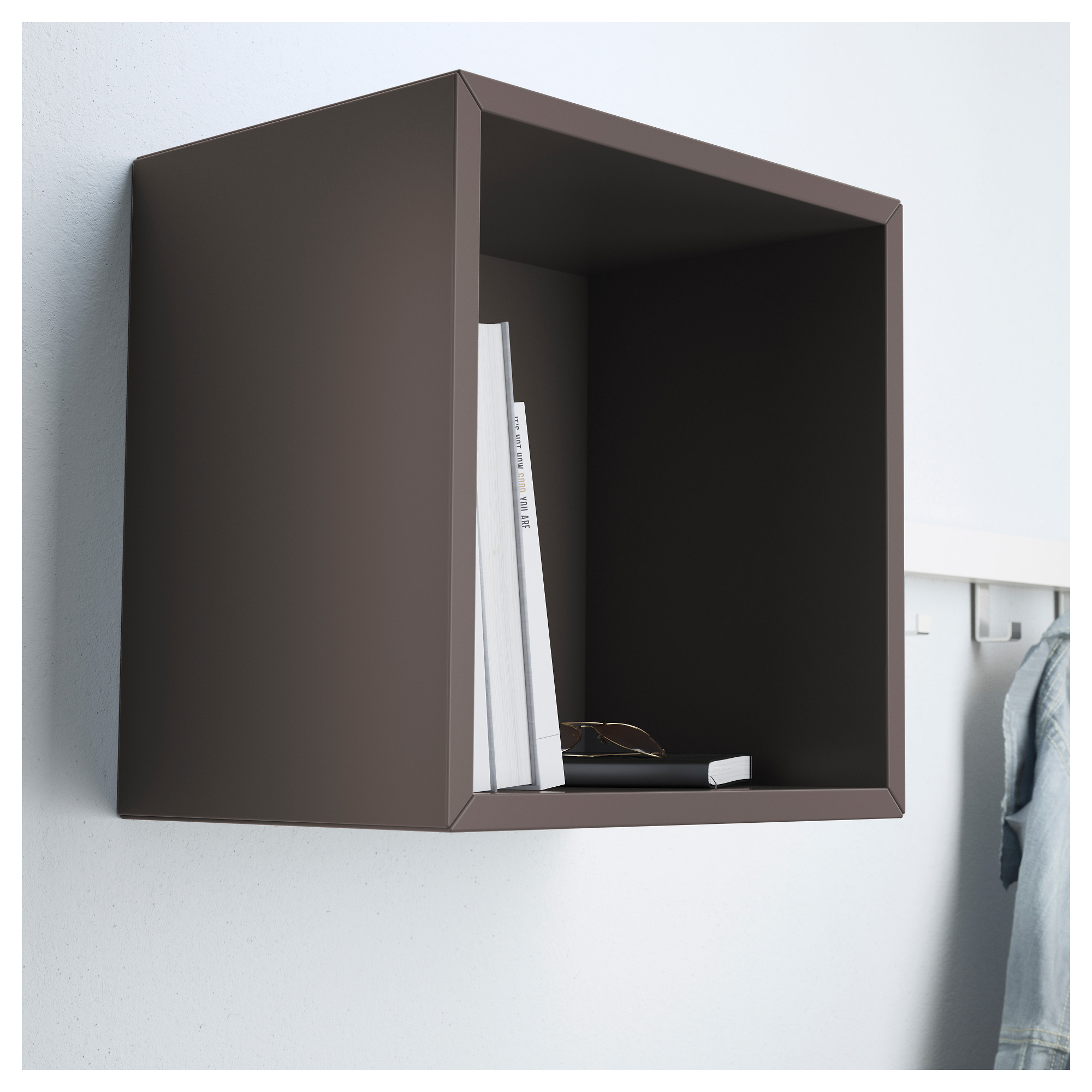 EKET wallmounted shelving unit, dark grey IKEA Hong Kong and Macau