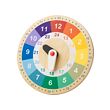 UNDERHÅLLA educational wooden clock