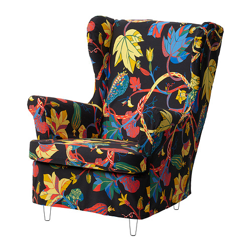 STRANDMON slipcover for wing chair
