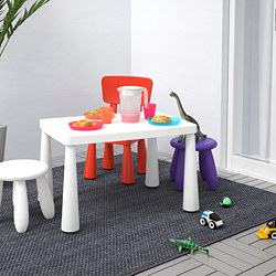 MAMMUT - 兒童檯, 室內/戶外用 紅色 | IKEA 香港及澳門 - PE740209_S3