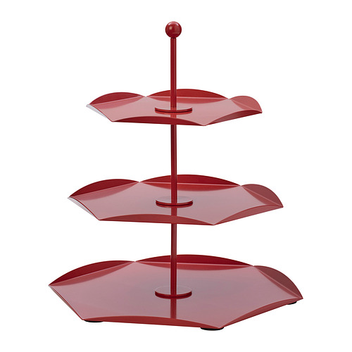 VINTERFINT - serving stand, three tiers, red | IKEA Hong Kong and Macau - E1032643_S4