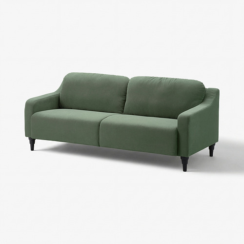 GULLVALLA - 3-seat sofa, Silkeryd grey-green | IKEA Hong Kong and Macau - E1032702_S4